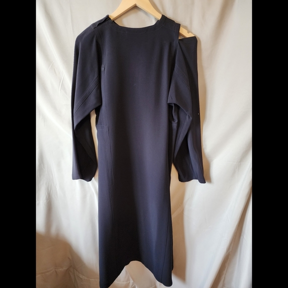 Sofie D'hoore Dress with Shoulder Cutout, Front Slit, New With Tags - Picture 2 of 6